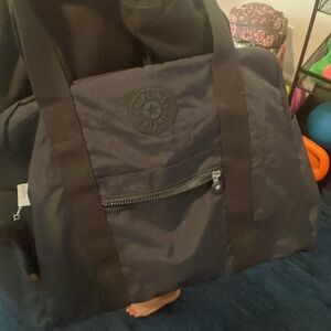 Kipling navy blue travel bag
